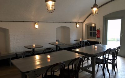 Museumcafé in gebruik